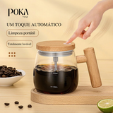 Caneca de vidro com mistura automática 400ml | Electric Mixing Cup Coffe